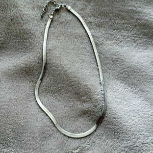 CUCHARA Rei Necklace Herringbone silver
